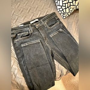 Joes Jeans - high waste skinny dark jeans